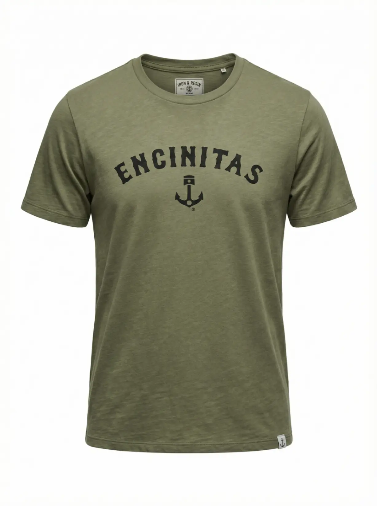 Encinitas anchor t-shirt ghost mannequin